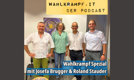 Wahlkrampf SPEZIAL mit Josefa Brugger und Roland Stauder 09.10.23